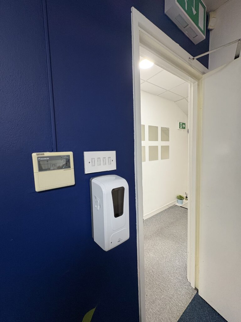Kingston Hill Therapy Room - door facing hallway