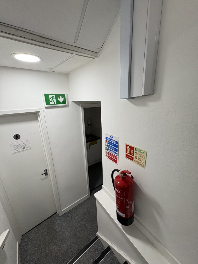 Kingston Hill Therapy Room -stair to toilets